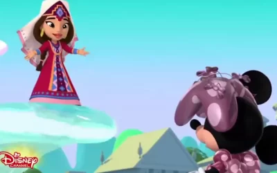 Армянский праздник Вардавар и царица Астхик в анимации Disney