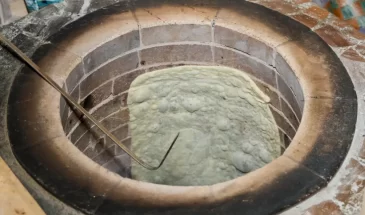 Lavash Baking